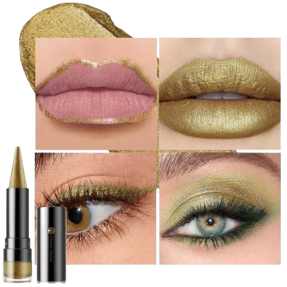 Young Vision 4-in-1 Metallic Shimmer Stick – Eyeliner, Lip Liner, Lipstick & Eye Shadow