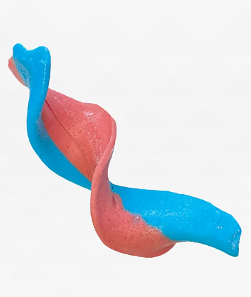 Face Twisters Sour Taffy Combo Blue Raspberry & Cherry – 4 Pack