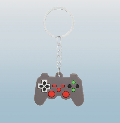 Mini Game Controller Silicone Keychain