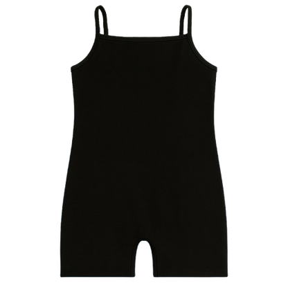 SHEIN Girls' Summer Camisole Jumpsuit Romper