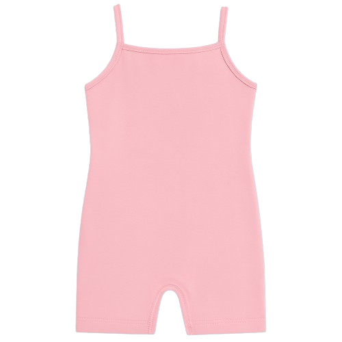 SHEIN Girls' Summer Camisole Jumpsuit Romper