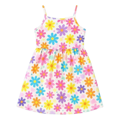 SHEIN Girls' Printed Camisole Dress