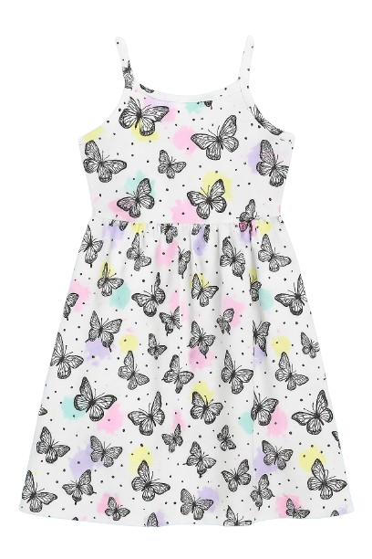 SHEIN Girls' Printed Camisole Dress