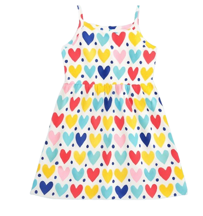 SHEIN Girls' Printed Camisole Dress