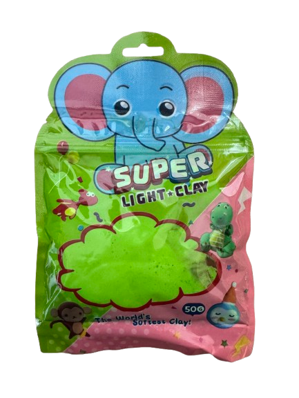 Super Light Clay Modeling Toy Soft Air Dry Clay for Kids