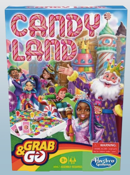 Candy Land Grab & Go Travel Game