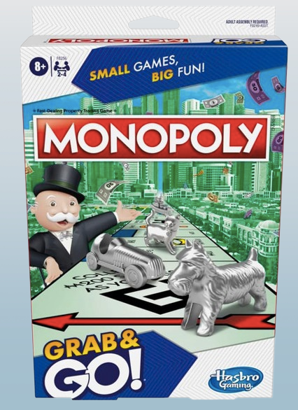 Monopoly Grab & Go Travel Game