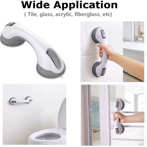 Portable Suction Grab Bar Handle for Bathroom Safety
