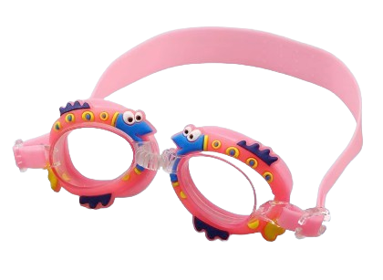 Kids Cartoon Swimming Goggles – Assorted Animal & Character Designs