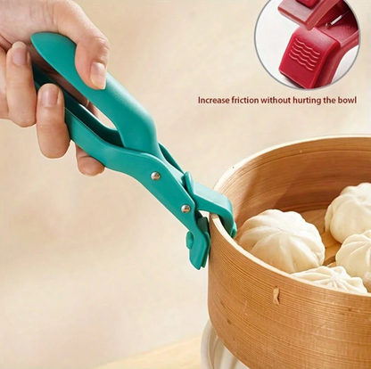 Household Anti-Scalding Bowl & Dish Holder – Heat-Resistant Kitchen Tray and Steaming Pot Grip