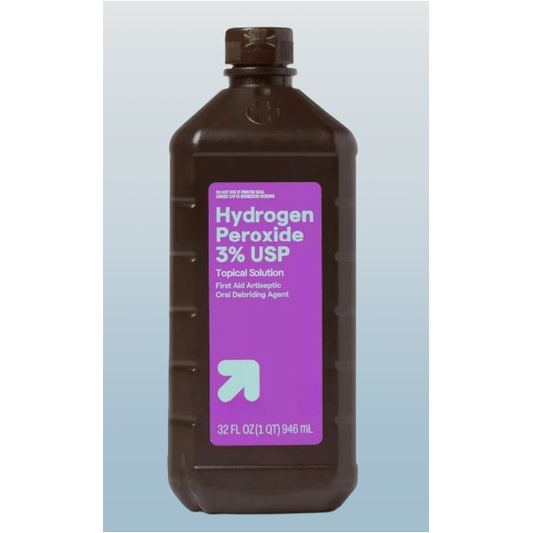 Hydrogen Peroxide 3% USP Topical Solution – 32 fl oz (946 mL)