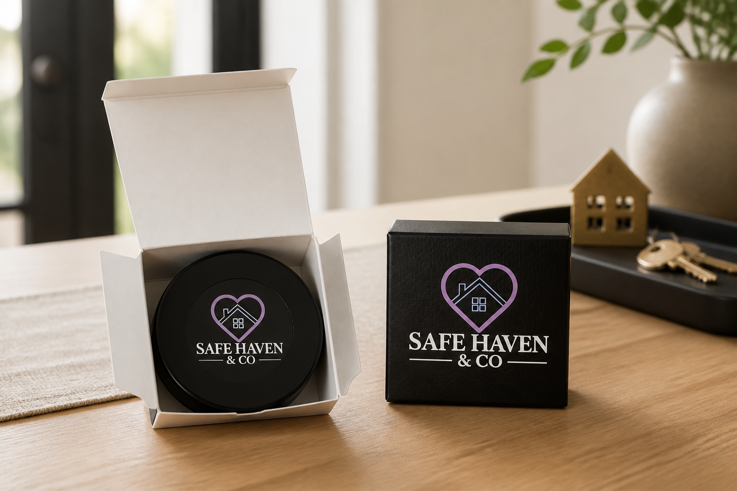 Safe Haven & CO Round Ball Lip Balm – Vanilla & Fruit Flavors
