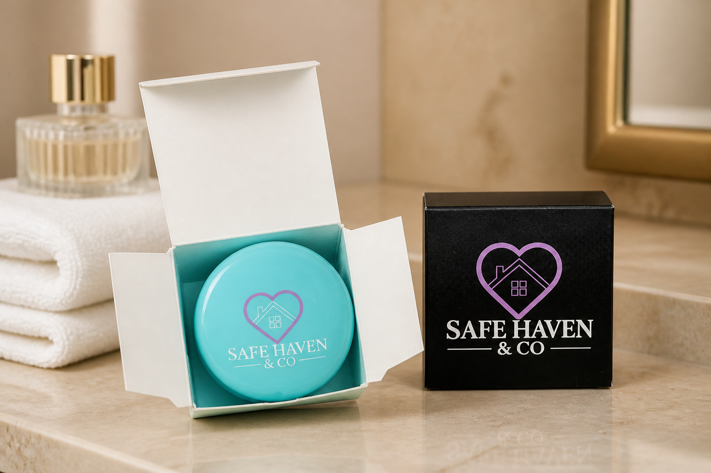 Safe Haven & CO Round Ball Lip Balm – Vanilla & Fruit Flavors