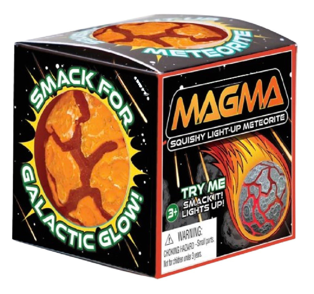 Magma Smack Light-Up Squeeze Ball – Lava Meteor Fidget Toy