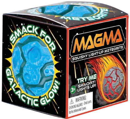 Magma Smack Light-Up Squeeze Ball – Lava Meteor Fidget Toy