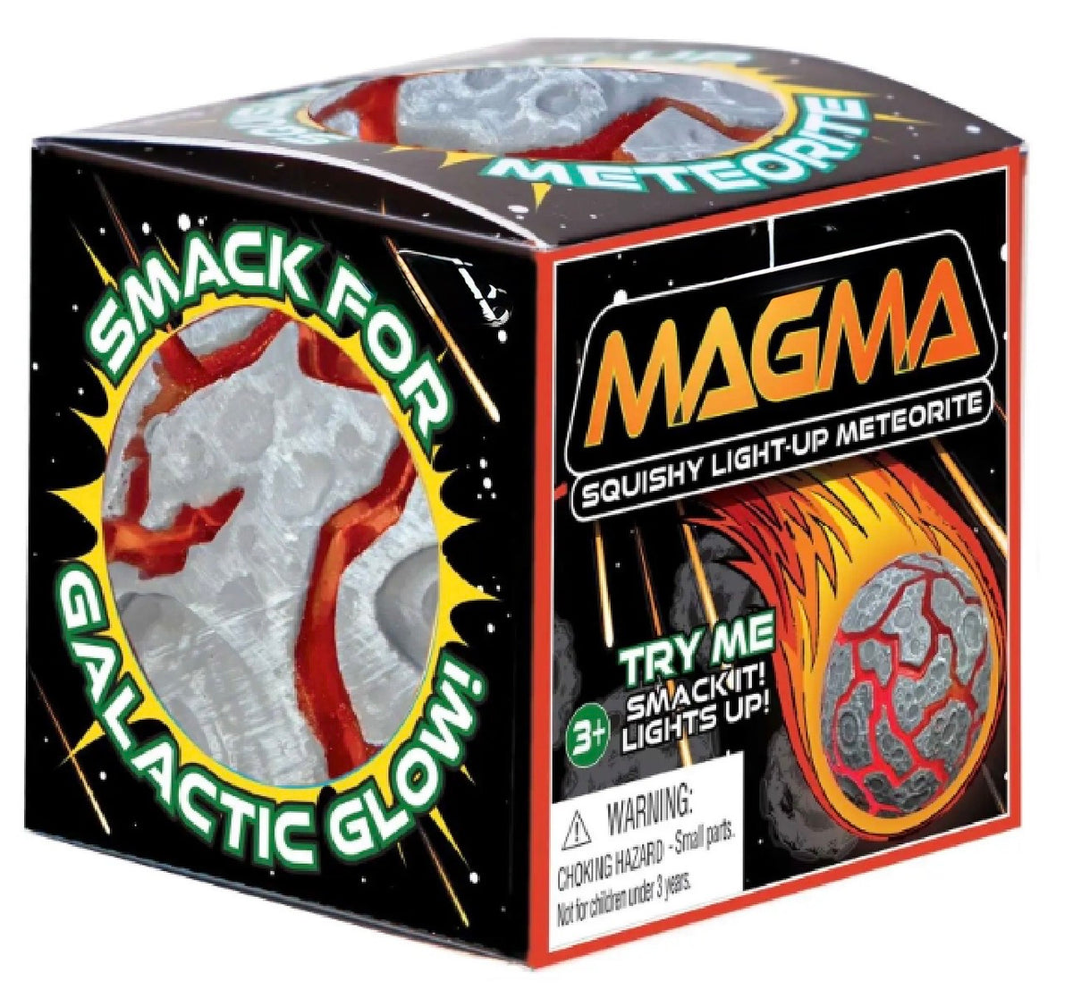Magma Smack Light-Up Squeeze Ball – Lava Meteor Fidget Toy