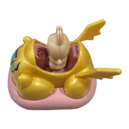 Monster Bunny Character Wing Bumper Car Toy – 2-Pack, Mini Character Cars