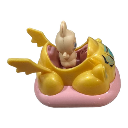 Monster Bunny Character Wing Bumper Car Toy – 2-Pack, Mini Character Cars