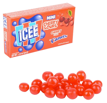 ICEE Cherry Mini Jelly Beans – 1.76 oz Box