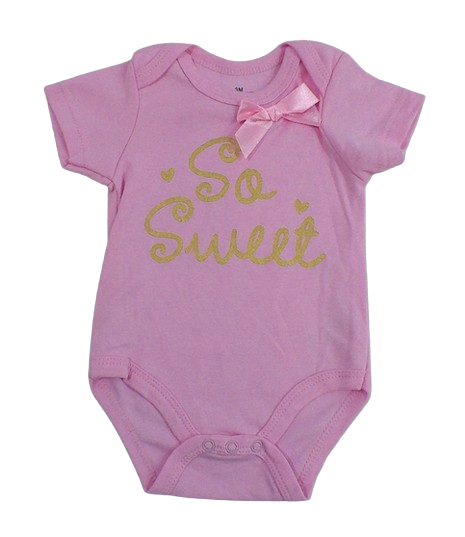 Safe Haven & CO Baby Girl Assorted Rompers – Sizes 3 to 12 Months