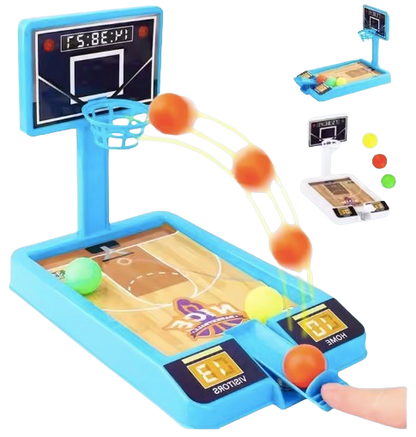 Safe Haven & CO 2-Pack Basketball Tabletop Shooting Game – Kids & Adults Mini Hoop Set