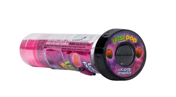 3-Pack Kidsmania Laser Pop Candy with Light Toy, 0.71 oz