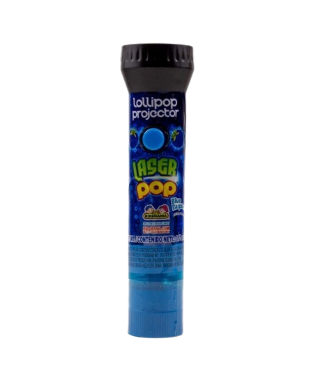 3-Pack Kidsmania Laser Pop Candy with Light Toy, 0.71 oz