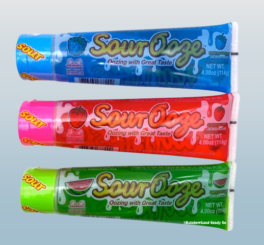 Kidsmania Sour Tube Ooze Candy