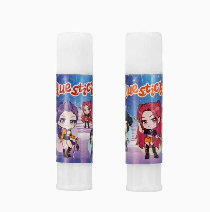Huntrix K-Pop Demon Hunters Glue Stick – Washable School Craft Glue