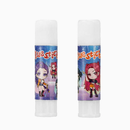 Huntrix K-Pop Demon Hunters Glue Stick – Washable School Craft Glue
