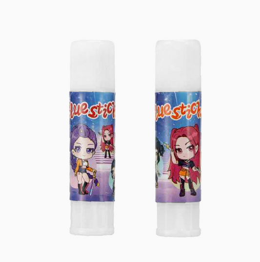 Huntrix K-Pop Demon Hunters Glue Stick – Washable School Craft Glue