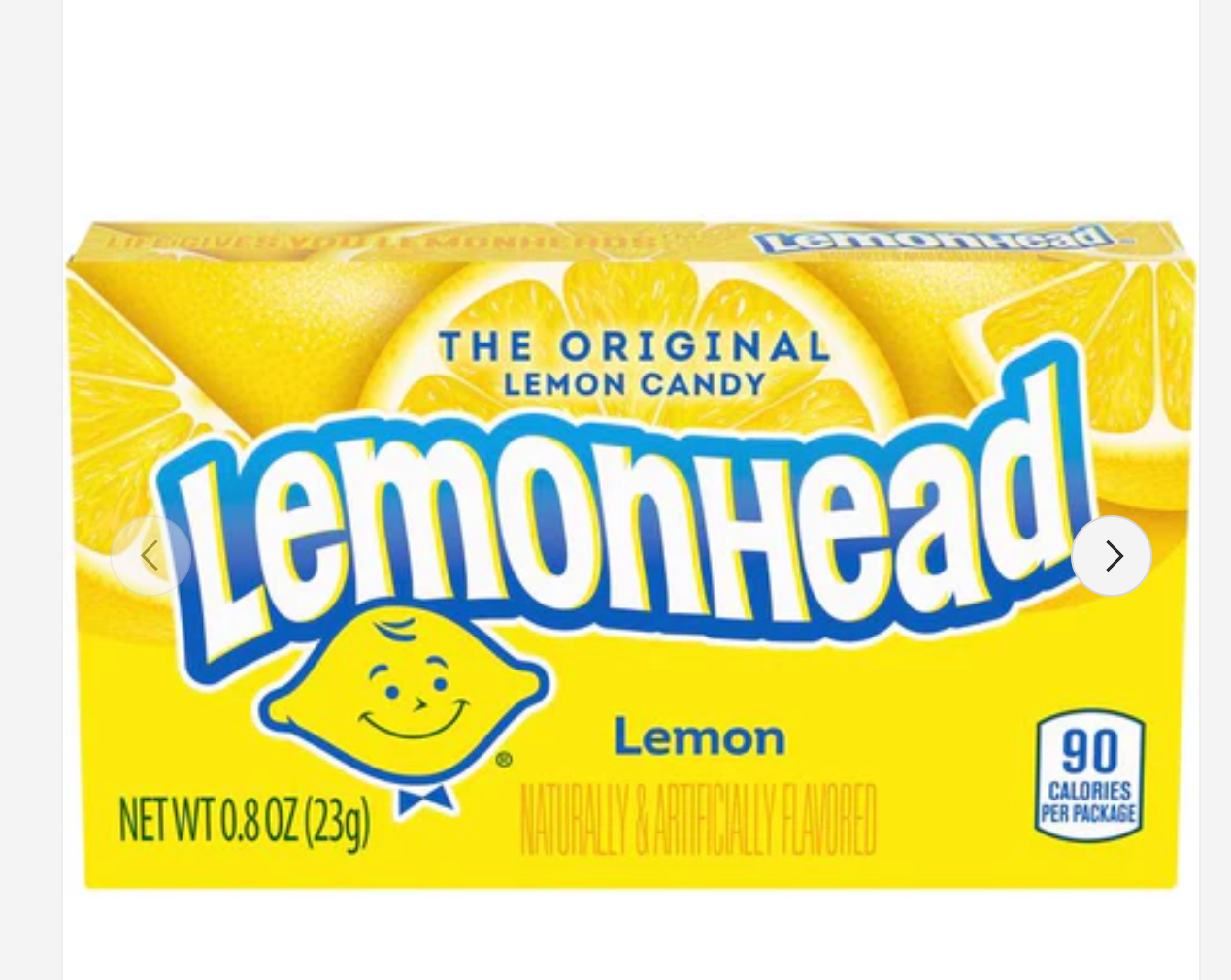 Lemonhead Original Lemon Candy Changemaker Boxes 4-Pack