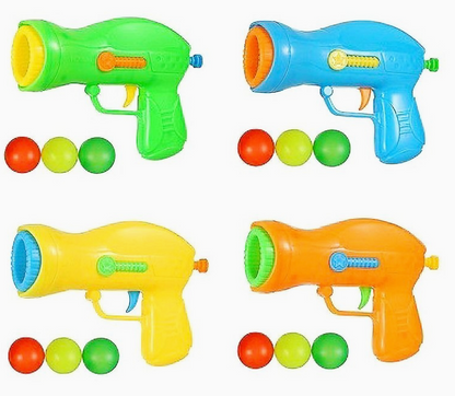 Lightweight Ball Gun Toy with Soft Foam Balls