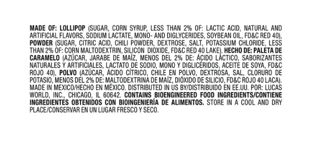 Lucas Muecas Powder Candy with Lollipop 2 Count – Chamoy or Watermelon