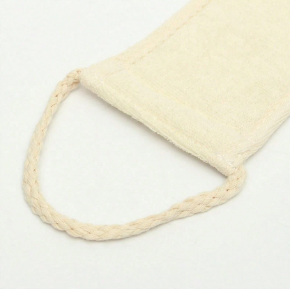 Exfoliating Loofah Back Scrubber with Dual-Sided Design – Bath & Shower Body Sponge Strap