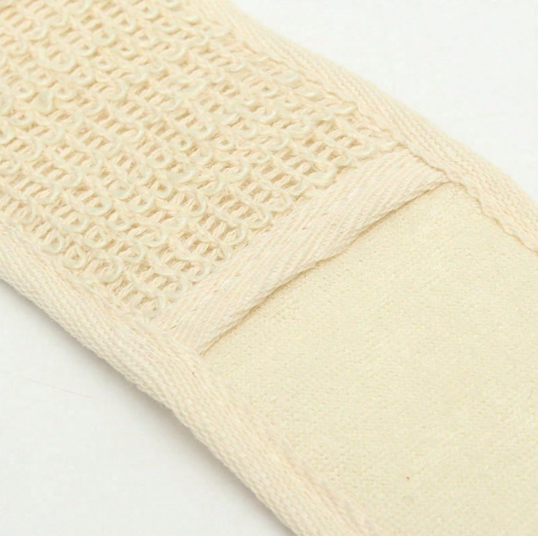 Exfoliating Loofah Back Scrubber with Dual-Sided Design – Bath & Shower Body Sponge Strap