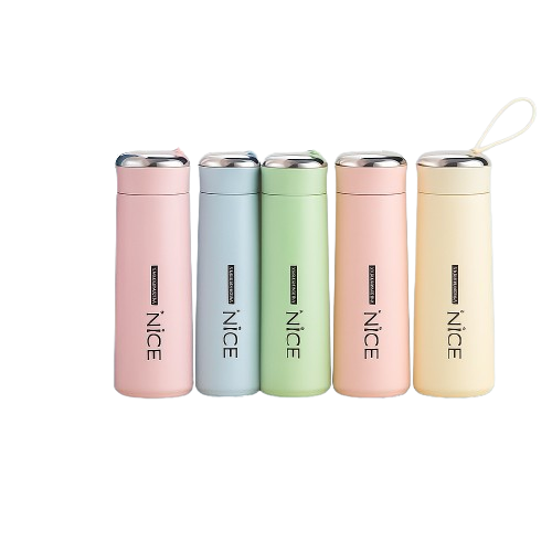 NICE 16oz Pastel Stainless Steel Vacuum Insulated Bottle