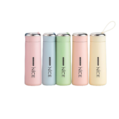 NICE 16oz Pastel Stainless Steel Vacuum Insulated Bottle