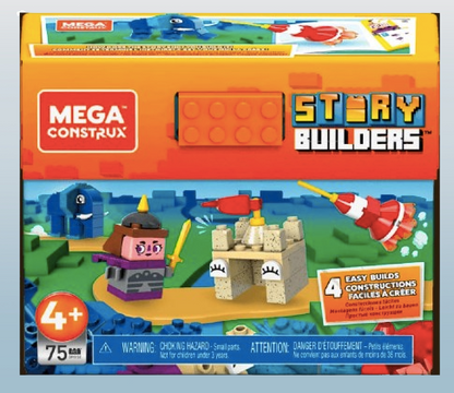 Mega Construx Story Builders 70–75 Piece Building Kits