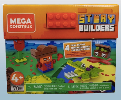 Mega Construx Story Builders 70–75 Piece Building Kits