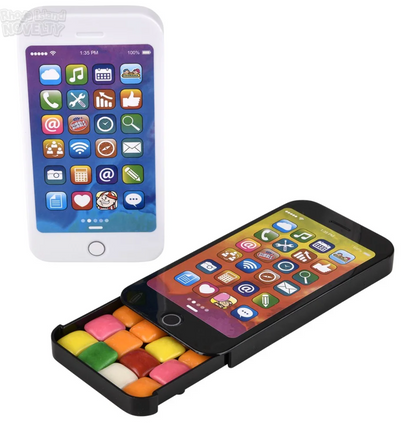 Mi-Phone Toy Cell Phone Case with Assorted Chewy Gum – 2 Pack (0.71 oz)