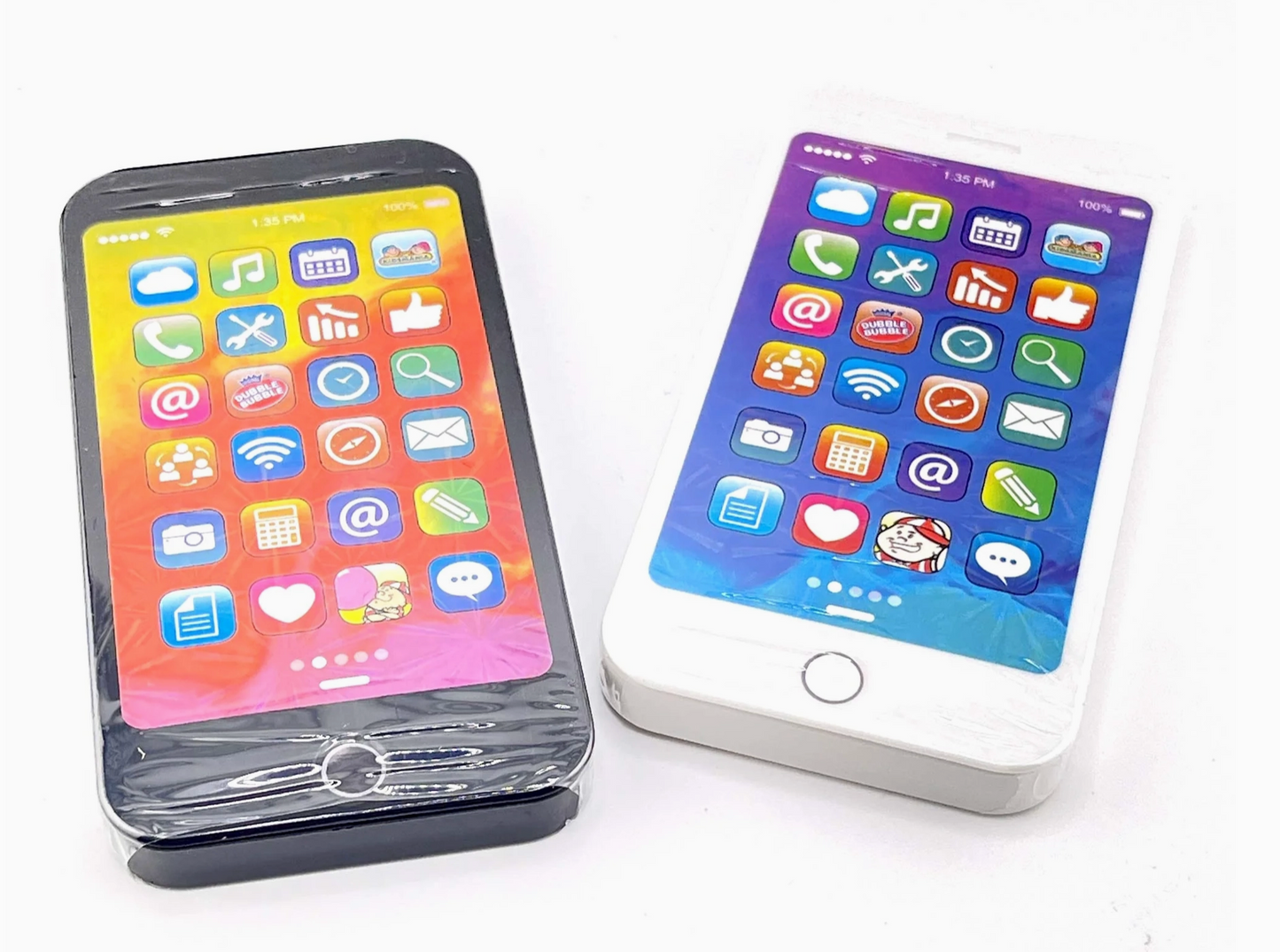 Mi-Phone Toy Cell Phone Case with Assorted Chewy Gum – 2 Pack (0.71 oz)