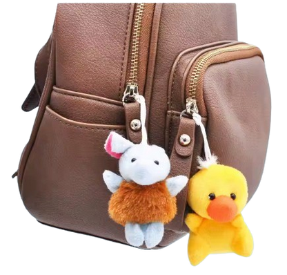 Safe Haven & CO 3-Pack Mini Plush Animal Hanging Toys – Assorted Characters