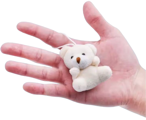 Safe Haven & CO 3-Pack Mini Plush Animal Hanging Toys – Assorted Characters