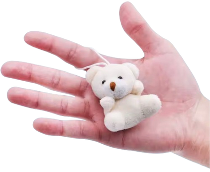 Safe Haven & CO 3-Pack Mini Plush Animal Hanging Toys – Assorted Characters