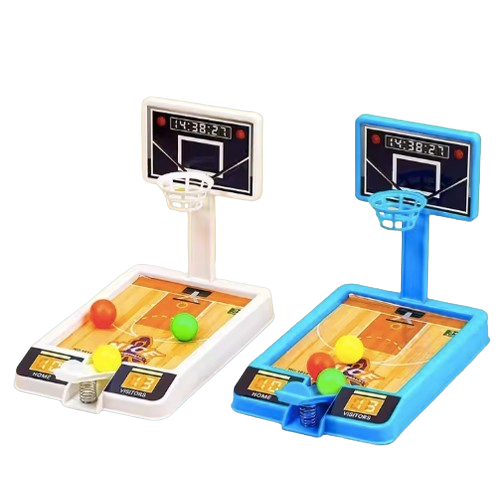 Safe Haven & CO 2-Pack Basketball Tabletop Shooting Game – Kids & Adults Mini Hoop Set