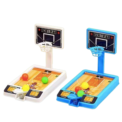 Safe Haven & CO 2-Pack Basketball Tabletop Shooting Game – Kids & Adults Mini Hoop Set