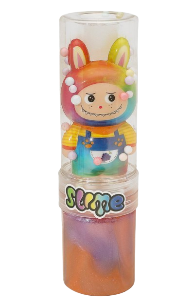 Labubu Monster Bunny Slime Toy