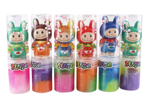 Labubu Monster Bunny Slime Toy