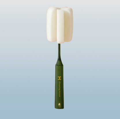 Long Handle Sponge Bottle & Glass Cleaning Brush
